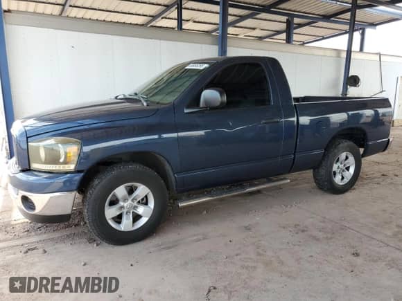 2006 Dodge 1500 ST with VIN 1D7HA16K66J205488, listed as a Copart auction lot 69995285 with 137,554 mi miles and Salvage title. Bid and sale history available at DreamBid. Image 1.