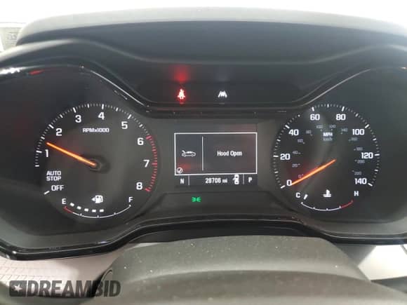 2024 Chevrolet Trax LS with VIN KL77LFE27RC020998, listed as a Copart auction lot 85171995 with 28,706 mi miles and Salvage title. Bid and sale history available at DreamBid. Image 9.