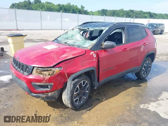 2020 Jeep Compass Trailhawk с VIN 3C4NJDDB7LT177299, выставлен на аукционе IAAI как лот 42611098 с пробегом 96 019 миль миль и . История ставок и продаж доступна на DreamBid. Изображение 18.
