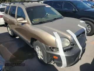 2003 Hyundai Santa Fe GLS z VIN KM8SC13D53U558567, wystawiony jako Copart lot #70406325 z przebiegiem Nie podano mil oraz Nie do naprawy • Non repairable. Historia ofert i sprzedaży dostępna na DreamBid. Obrazek 4.