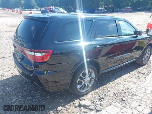 2020 Dodge Durango GT Plus with VIN 1C4RDHDG9LC213341, listed as a IAAI auction lot 42626290 with 123,729 mi miles and . Bid and sale history available at DreamBid. Image 4.