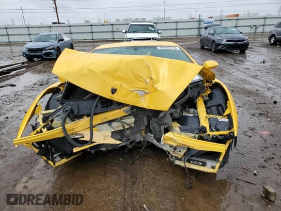 2004 Lamborghini Gallardo with VIN ZHWGU11S34LA01652, listed as a Copart auction lot 49695214 with Not provided miles and Salvage title. Bid and sale history available at DreamBid. Image 5.