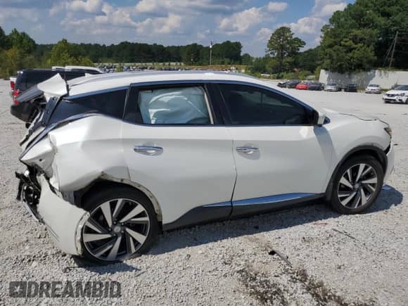 2015 Nissan Murano Platinum с VIN 5N1AZ2MG9FN244542, выставлен на аукционе Copart как лот 69838365 с пробегом Не указан миль и Списание • Salvage title. История ставок и продаж доступна на DreamBid. Изображение 3.