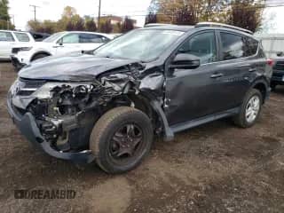 2015 Toyota RAV4 LE with VIN 2T3BFREV7FW349824, listed as a Copart auction lot 89666145 with 122,610 mi miles and Salvage title. Bid and sale history available at DreamBid. Image 1.