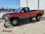 1996 Dodge 1500 with VIN 1B7HF16Z2TS559281, listed as a Copart auction lot 48522865 with 118,368 mi miles and Non repairable. Bid and sale history available at DreamBid. Image 1.