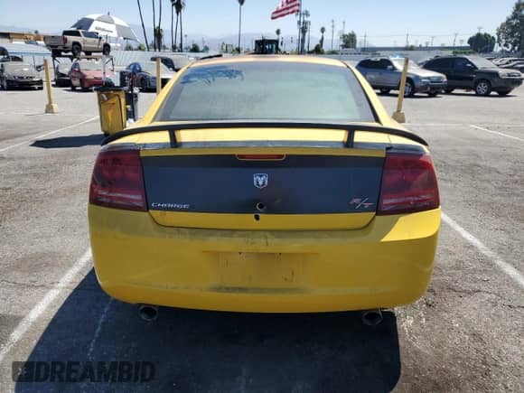 2006 Dodge Charger R/T с VIN 2B3KA53H96H347711, выставлен на аукционе Copart как лот 66766594 с пробегом Не указан миль и Списание • Salvage title. История ставок и продаж доступна на DreamBid. Изображение 6.