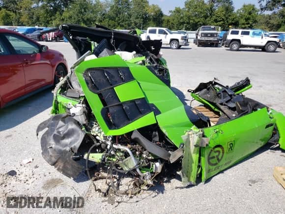 2016 Lamborghini Huracan LP 610-4 with VIN ZHWUR1ZF2GLA05076, listed as a Copart auction lot 67934793 with Not provided miles and Salvage title. Bid and sale history available at DreamBid. Image 5.