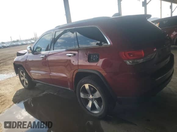 2014 Jeep Grand Cherokee Limited с VIN 1C4RJEBG4EC120403, выставлен на аукционе Copart как лот 81600695 с пробегом 109 741 миль миль и Списание • Salvage title. История ставок и продаж доступна на DreamBid. Изображение 2.