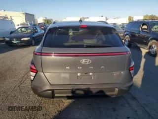 2024 Hyundai Kona SEL with VIN KM8HC3AB4RU070274, listed as a Copart auction lot 79359174 with 9,126 mi miles and Salvage title. Bid and sale history available at DreamBid. Image 6.