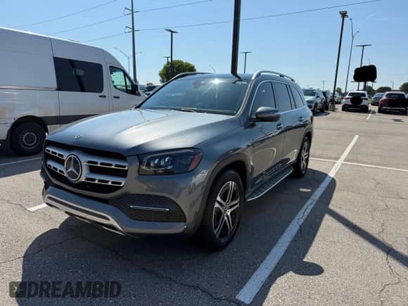 2020 Mercedes-Benz GLS 450 with VIN 4JGFF5KE9LA051215, listed as a Copart auction lot 66760865 with 93,780 mi miles and Clean title. Bid and sale history available at DreamBid. Image 2.