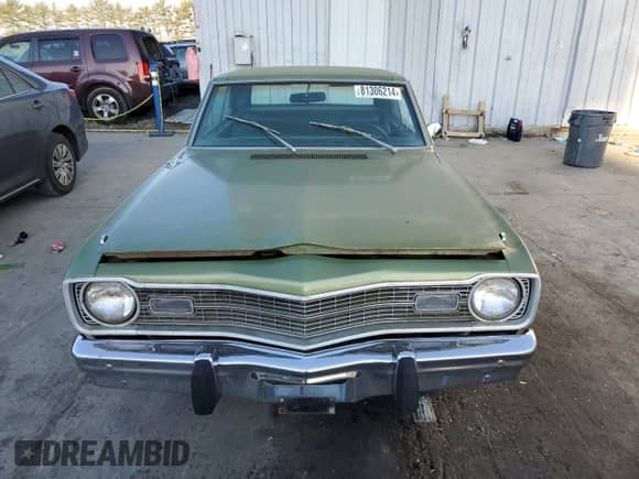 1973 Dodge Dart with VIN LH23C3G248835, listed as a Copart auction lot 81306214 with 40,274 mi miles and Clean title. Bid and sale history available at DreamBid. Image 5.