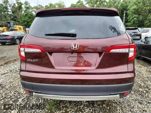 2020 Honda Pilot EX with VIN 5FNYF6H37LB002692, listed as a Copart auction lot 66839545 with 52,267 mi miles and Salvage title. Bid and sale history available at DreamBid. Image 6.