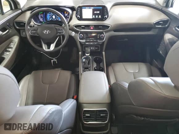 2020 Hyundai Santa Fe Limited with VIN 5NMS5CAA6LH181418, listed as a Copart auction lot 81714485 with 48,263 mi miles and Salvage title. Bid and sale history available at DreamBid. Image 8.