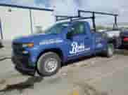 2022 Chevrolet Silverado 1500 Work Truck with VIN 3GCNWAEK8NG219148, listed as a Copart auction lot 53977185 with 36,668 mi miles and Salvage title. Bid and sale history available at DreamBid. Image 1.