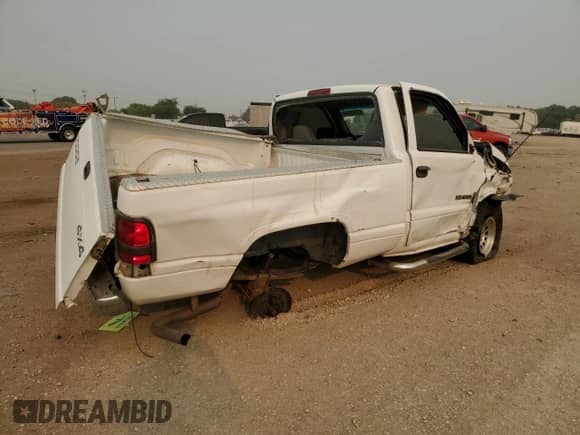 1997 Dodge 1500 with VIN 1B7HF16Y8VS241207, listed as a Copart auction lot 67787454 with 128,615 mi miles and Salvage title. Bid and sale history available at DreamBid. Image 3.