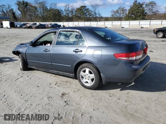 2003 Honda Accord LX with VIN 1HGCM56313A015073, listed as a Copart auction lot 69449135 with Not provided miles and Salvage title. Bid and sale history available at DreamBid. Image 2.