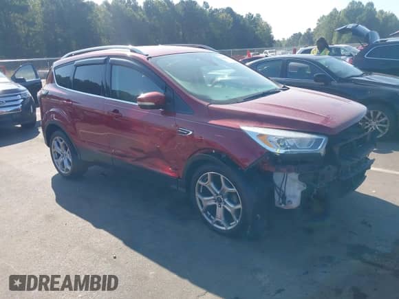 2017 Ford Escape Titanium с VIN 1FMCU0JD6HUA09224, выставлен на аукционе IAAI как лот 43250252 с пробегом 85 771 миль миль и . История ставок и продаж доступна на DreamBid. Изображение 1.