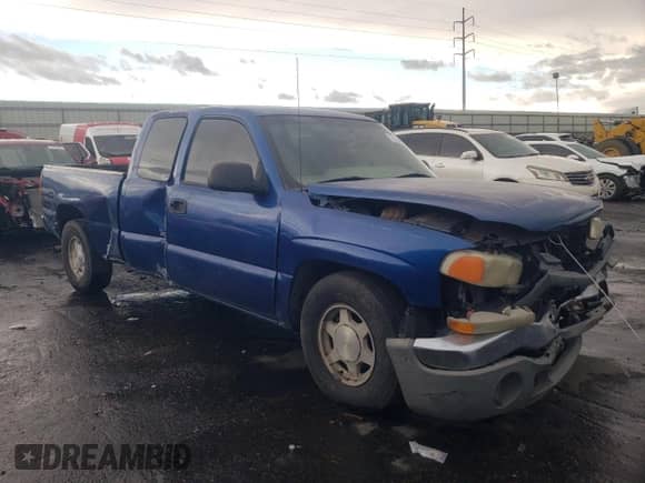 2003 GMC Sierra 1500 with VIN 2GTEC19V331362964, listed as a Copart auction lot 77124684 with 342,298 mi miles and Salvage title. Bid and sale history available at DreamBid. Image 4.