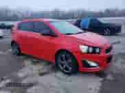 2016 Chevrolet Sonic RS z VIN 1G1JG6SB4G4144020, wystawiony jako Copart lot #86779104 z przebiegiem 96 628 mil mil oraz Szkoda całkowita • Salvage title. Historia ofert i sprzedaży dostępna na DreamBid. Obrazek 4.