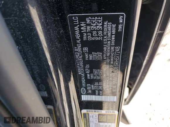 2024 Hyundai Tucson SE z VIN 5NMJA3DE3RH377248, wystawiony jako Copart lot #64456415 z przebiegiem 25 971 mil mil oraz Szkoda całkowita • Salvage title. Historia ofert i sprzedaży dostępna na DreamBid. Obrazek 13.