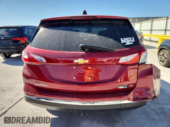 2020 Chevrolet Equinox LT with VIN 2GNAXKEV6L6231813, listed as a Copart auction lot 86867505 with 57,508 mi miles and Salvage title. Bid and sale history available at DreamBid. Image 6.