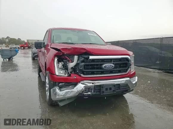 2021 Ford F-150 XL with VIN 1FTMF1E56MKE11052, listed as a Copart auction lot 46273985 with 31,100 mi miles and Salvage title. Bid and sale history available at DreamBid. Image 13.