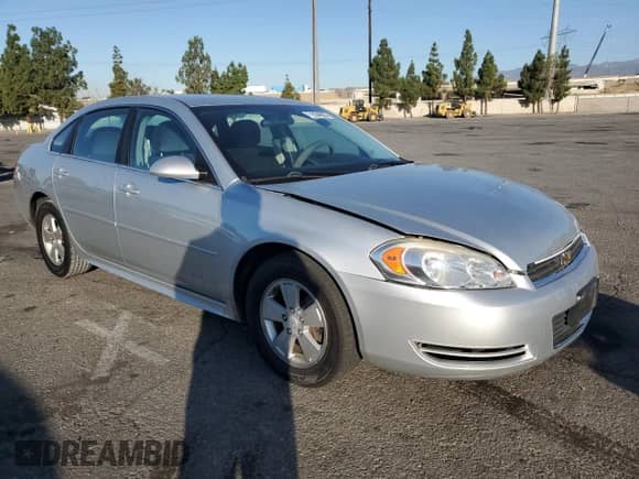 2011 Chevrolet Impala LS Fleet с VIN 2G1WF5EK9B1119410, выставлен на аукционе Copart как лот 71634665 с пробегом 92 477 миль миль и Списание • Salvage title. История ставок и продаж доступна на DreamBid. Изображение 4.