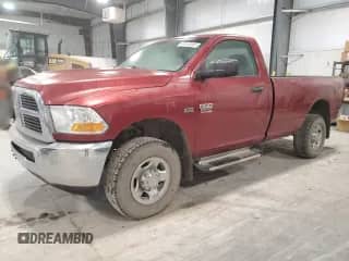 2012 Dodge RAM with VIN 3C6LD5AT1CG281028, listed as a Copart auction lot 44148185 with 135,579 mi miles and Clean title. Bid and sale history available at DreamBid. Image 1.
