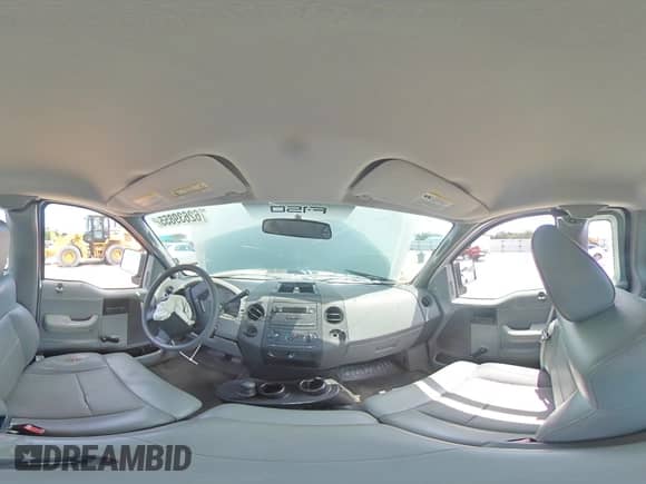 2007 Ford F-150 XL with VIN 1FTRF14W57KB11751, listed as a Copart auction lot 62639855 with 155,061 mi miles and Salvage title. Bid and sale history available at DreamBid. Image 15.