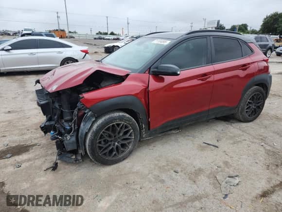 2020 Hyundai Kona SEL с VIN KM8K22AA3LU579242, выставлен на аукционе Copart как лот 71104095 с пробегом 68 533 миль миль и Списание • Salvage title. История ставок и продаж доступна на DreamBid. Изображение 1.