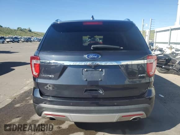 2017 Ford Explorer Limited z VIN 1FM5K8F84HGE26512, wystawiony jako Copart lot #61499195 z przebiegiem 101 042 mil mil oraz Czysty tytuł • Clean title. Historia ofert i sprzedaży dostępna na DreamBid. Obrazek 6.
