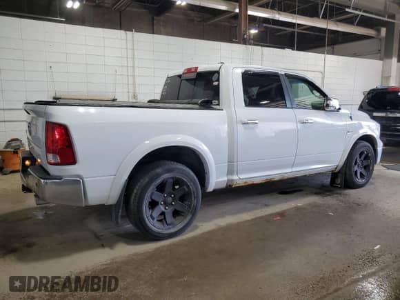 2011 Ram 1500 Laramie with VIN 1D7RV1CTXBS629847, listed as a Copart auction lot 70410635 with 205,775 mi miles and Clean title. Bid and sale history available at DreamBid. Image 3.