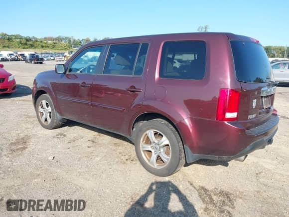 2013 Honda Pilot EX with VIN 5FNYF4H49DB063685, listed as a IAAI auction lot 43214366 with 316,352 mi miles and . Bid and sale history available at DreamBid. Image 3.