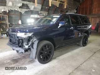 2024 Cadillac Escalade 4WD Premium Luxury Platinum with VIN 1GYS4DKL9RR313191, listed as a Copart auction lot 84794205 with 3,459 mi miles and Salvage title. Bid and sale history available at DreamBid. Image 1.