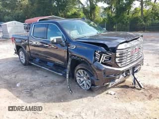 2024 GMC Sierra 1500 Denali with VIN 3GTUUGED7RG161478, listed as a IAAI auction lot 43029293 with 14,841 mi miles and . Bid and sale history available at DreamBid. Image 1.
