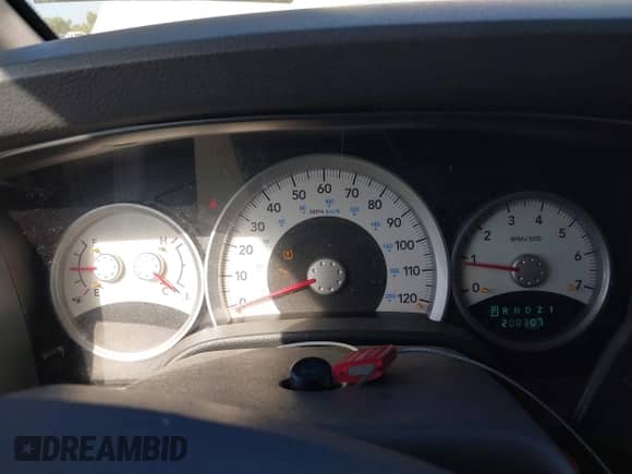 2009 Dodge Durango SLT with VIN 1D8HB48P49F708124, listed as a IAAI auction lot 42800980 with 208,307 mi miles and . Bid and sale history available at DreamBid. Image 7.