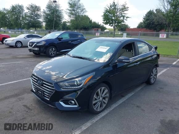 2021 Hyundai Accent Limited with VIN 3KPC34A65ME135499, listed as a IAAI auction lot 42810562 with 44,000 mi miles and . Bid and sale history available at DreamBid. Image 18.