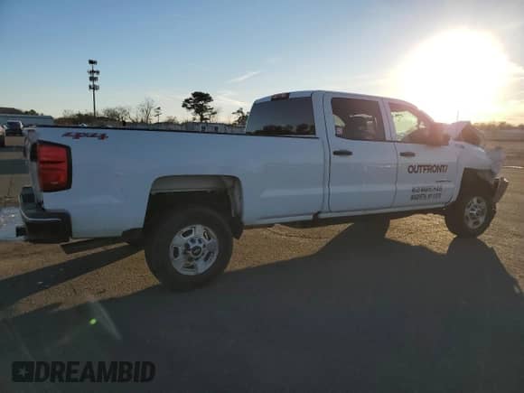 2017 Chevrolet Silverado 2500HD Work Truck with VIN 1GC1KUEGXHF150945, listed as a Copart auction lot 86155734 with Not provided miles and Salvage title. Bid and sale history available at DreamBid. Image 3.