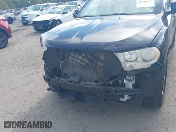 2011 Dodge Durango Express with VIN 1D4RD2GG4BC653333, listed as a IAAI auction lot 43399571 with 146,632 mi miles and . Bid and sale history available at DreamBid. Image 6.