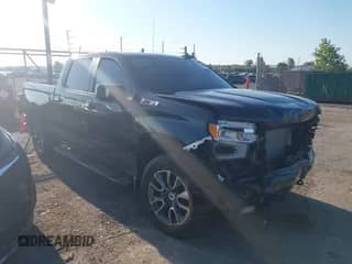 2023 Chevrolet Silverado 1500 RST with VIN 2GCUDEED0P1111340, listed as a IAAI auction lot 43061790 with 3,796 mi miles and . Bid and sale history available at DreamBid. Image 1.