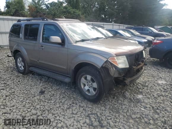 2006 Nissan Pathfinder LE z VIN 5N1AR18W76C681558, wystawiony jako Copart lot #72022875 z przebiegiem 176 899 mil mil oraz Szkoda całkowita • Salvage title. Historia ofert i sprzedaży dostępna na DreamBid. Obrazek 4.