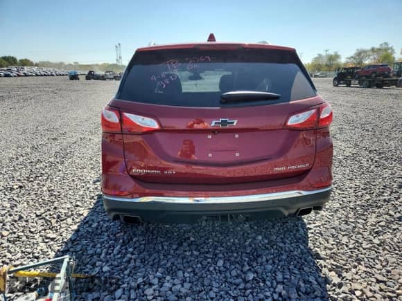 2020 Chevrolet Equinox Premier z VIN 3GNAXYEX0LS606584, wystawiony jako Copart lot #81235695 z przebiegiem 52 663 mil mil oraz Szkoda całkowita • Salvage title. Historia ofert i sprzedaży dostępna na DreamBid. Obrazek 6.