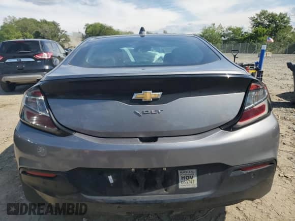 2018 Chevrolet Volt Premier with VIN 1G1RD6S55JU136618, listed as a Copart auction lot 71960925 with 174,920 mi miles and Salvage title. Bid and sale history available at DreamBid. Image 6.