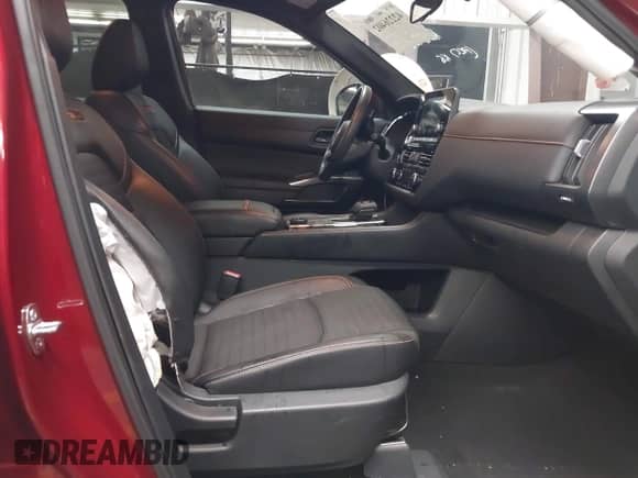 2023 Nissan Pathfinder Rock Creek with VIN 5N1DR3BD7PC276625, listed as a IAAI auction lot 42226402 with 11,872 mi miles and . Bid and sale history available at DreamBid. Image 5.