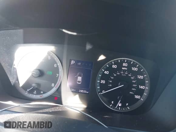 2017 Hyundai Sonata SE with VIN 5NPE24AF4HH445754, listed as a IAAI auction lot 43460167 with 29,533 mi miles and . Bid and sale history available at DreamBid. Image 7.