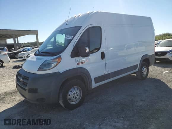 2014 Ram ProMaster Cargo with VIN 3C6TRVBG8EE104641, listed as a Copart auction lot 87624125 with Not provided miles and Clean title. Bid and sale history available at DreamBid. Image 1.