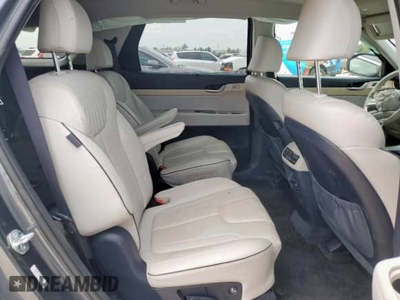 2023 Hyundai Palisade Limited with VIN KM8R54GE3PU586287, listed as a Copart auction lot 66697445 with 34,394 mi miles and Salvage title. Bid and sale history available at DreamBid. Image 11.