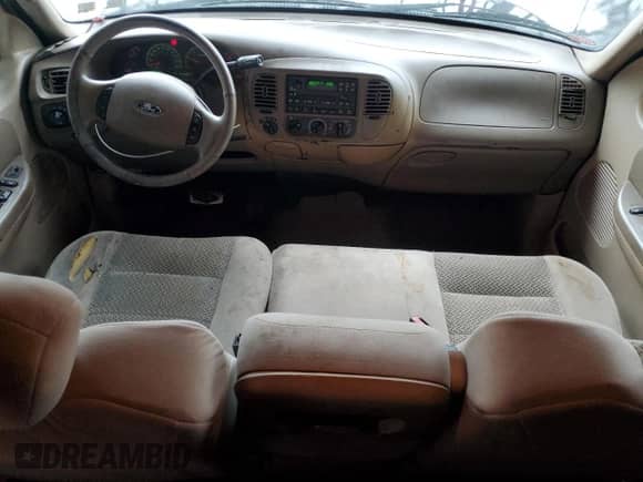 2002 Ford F-150 XLT with VIN 1FTRW08692KE20555, listed as a Copart auction lot 73571414 with 166,288 mi miles and Clean title. Bid and sale history available at DreamBid. Image 8.