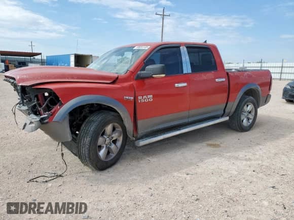 2013 Ram 1500 Outdoorsman z VIN 1C6RR6LTXDS518656, wystawiony jako Copart lot #69654105 z przebiegiem Nie podano mil oraz Szkoda całkowita • Salvage title. Historia ofert i sprzedaży dostępna na DreamBid. Obrazek 1.