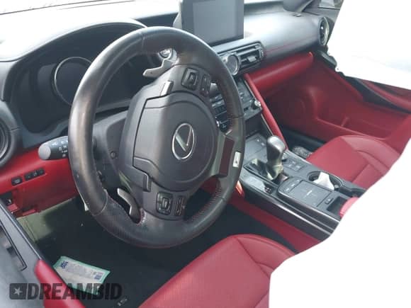 2023 Lexus IS 350 F Sport with VIN JTHGZ1E23P5028570, listed as a IAAI auction lot 42279608 with 40,446 mi miles and . Bid and sale history available at DreamBid. Image 5.